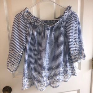 Off shoulder blouse